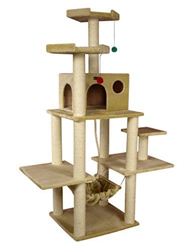  Tall Cat Condo 72-Inch Tree in Beige by Armarkat